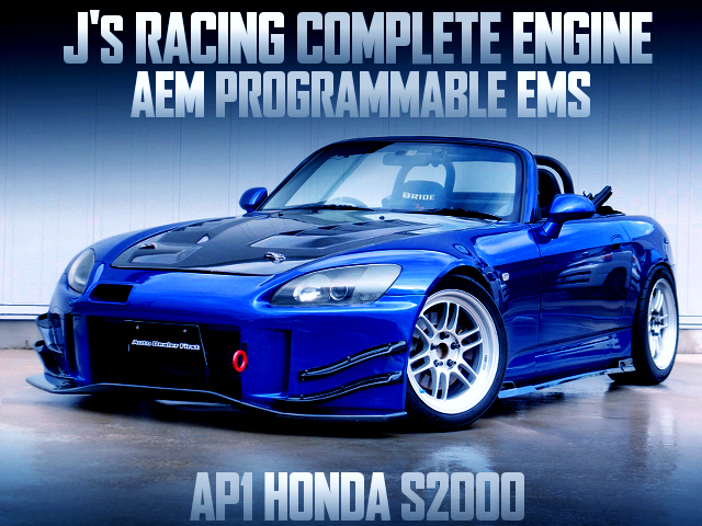 Js RACING COMPLETE ENGINE and AEM PROGRAMMABLE EMS into AP1 HONDA S2000.
