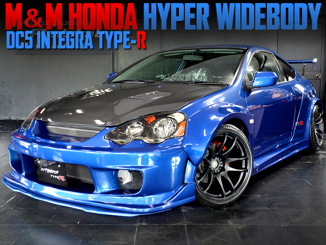 M and M HONDA HYPER Wide bodied DC5 INTEGRA TYPE-R.