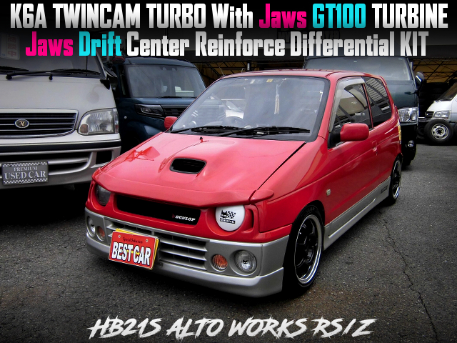 Jaws GT100 TURBINE and Jaws Drift Center Differential KIT into HB21S ALTO WORKS RSZ.