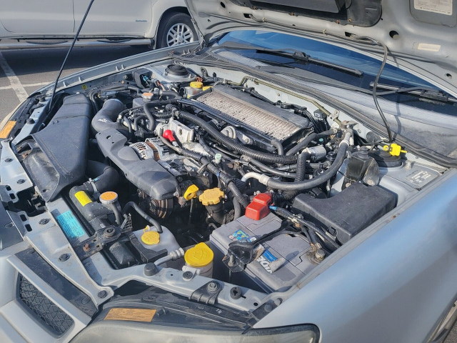 LPG converted EJ25 boxer turbo Engine.