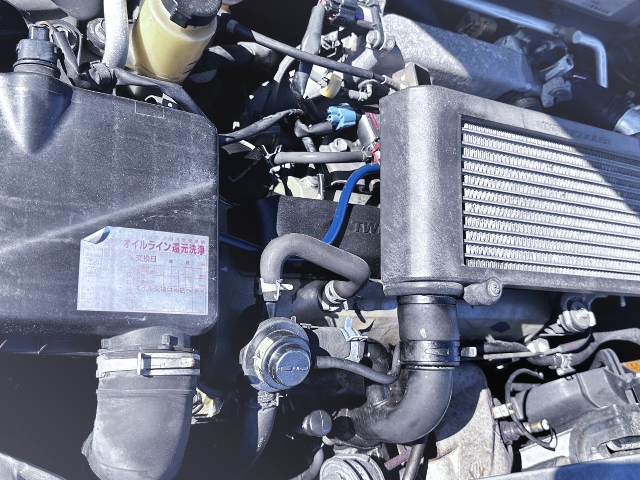 JB-DET turbo Engine With Top mount InterCooler.