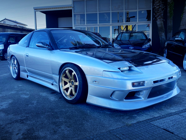 Front Exterior of RPS13 NISSAN 180SX.