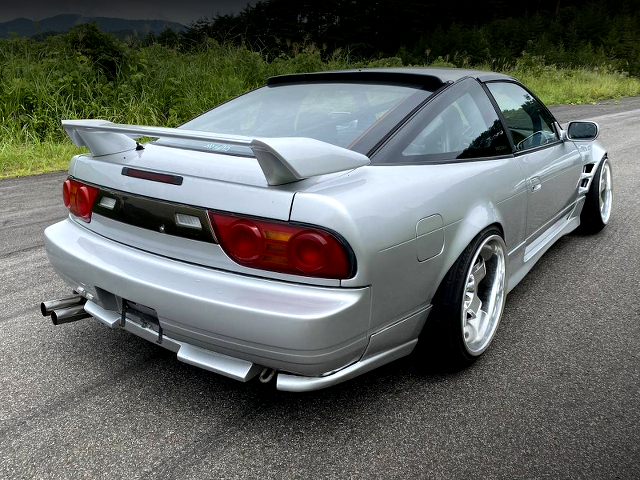 Rear Exterior of RPS13 NISSAN 180SX.