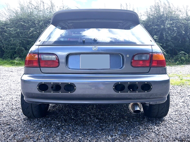 Rear Exterior of Boosted EG CIVIC.