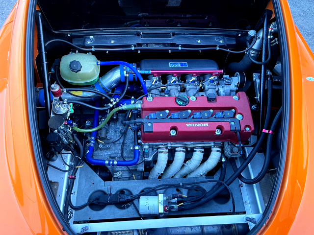 K20A i-VTEC Engine With TODA ITBs.