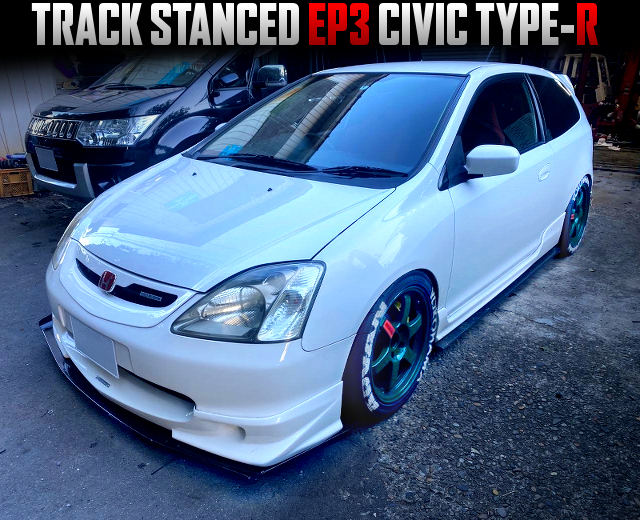 Track Stanced EP3 Civic Type-R.