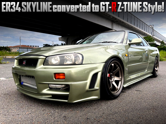 ER34 Skyline converted to GT-R Z-TUNE Style.