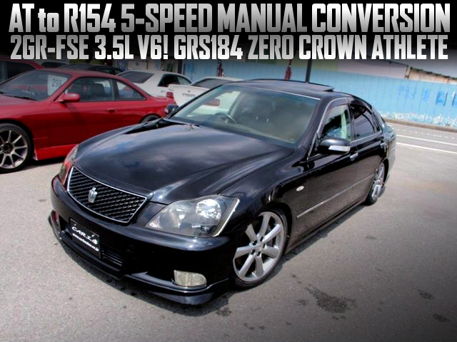 R154 5-SPEED MANUAL CONVERSION of GRS184 ZERO CROWN ATHLETE.