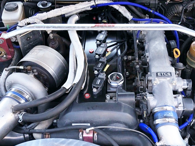 1JZ With TO4S Turbo and Direct ignition.
