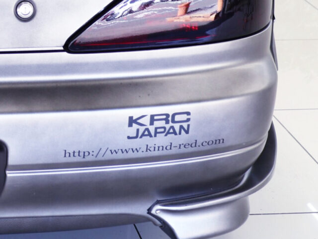 KRC JAPAN logo at Rear Bumper.