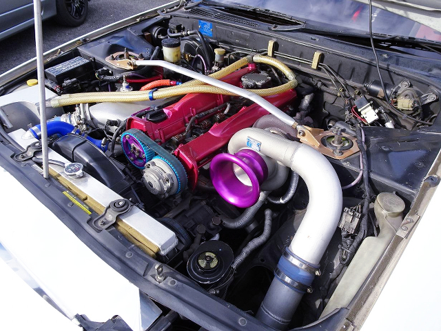 RB26 With GREDDY T88H-34D BIG SINGLE TURBO.