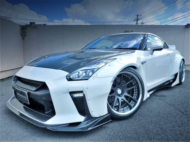 Front Exterior of R35 NISSAN GT-R PURE Edition.
