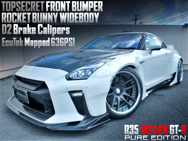 Wide Bodied R35 NISSAN GT-R PURE Edition.