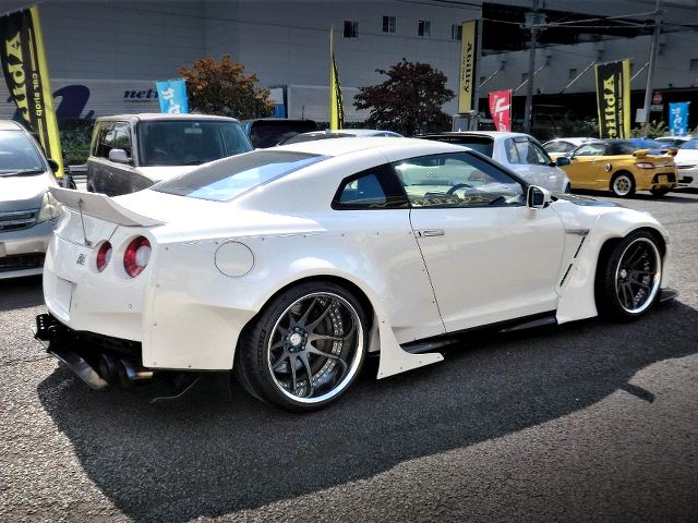 Rear Exterior of R35 NISSAN GT-R PURE Edition.