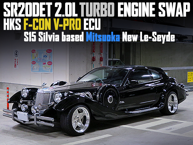 SR20 turbo engine swap to S15 Silvia based Mitsuoka New Le-Seyde.