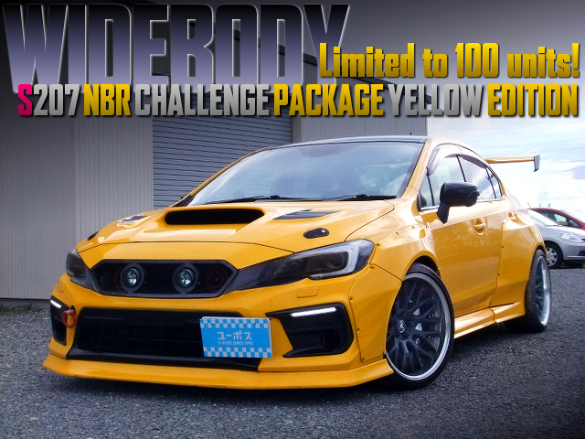 Wide Bodied S207 NBR CHALLENGE PACKAGE YELLOW EDITION.