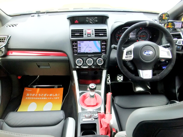 DASHBOARD of WIDEBODY S207 NBR CHALLENGE PACKAGE YELLOW EDITION.
