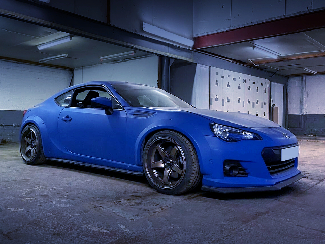 Front Right-Side Exterior of ZC6 SUBARU BRZ.