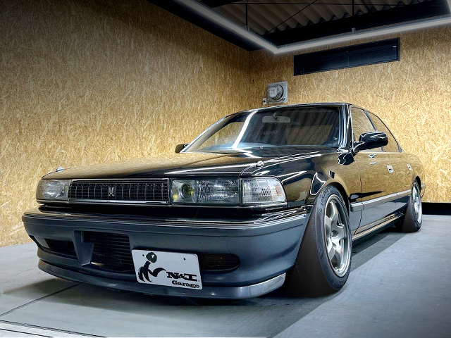 Front Exterior of JZX81 Cresta 2.5GT Twin Turbo.