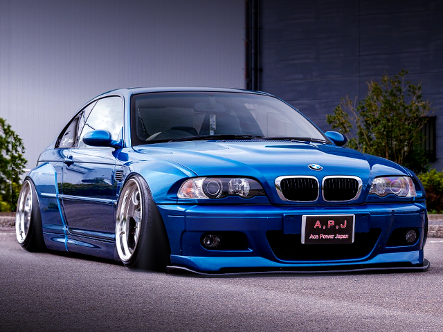 front Exterior of E46 BMW M3 SMGⅡ.