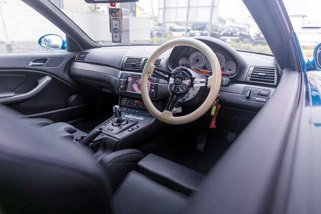Interior of E46 BMW M3 SMGⅡ.