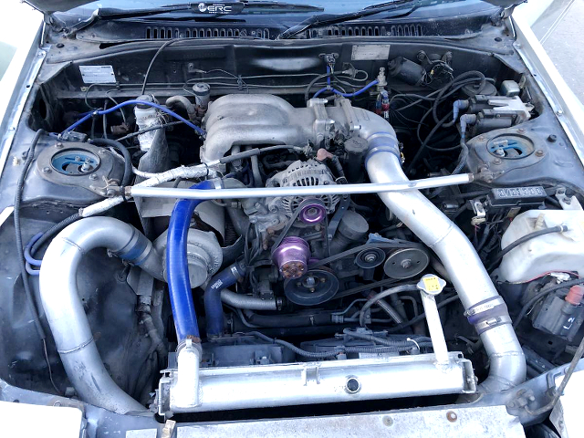 13B-T With FD upper intake and throttle body.