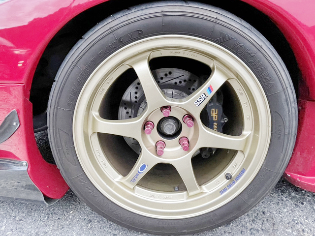 AP-RACING Front brake Caliper Upgrade and SSR Wheel.