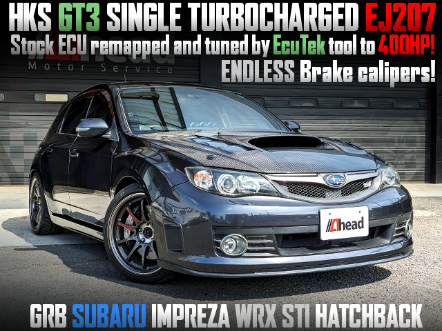 400HP GT3 Turbocharged GRB IMPREZA HATCHBACK WRX STI.