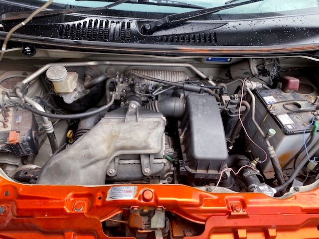 K6A Turbo Engine of Lifted EC22S SUZUKI TWIN.