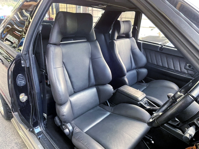 Interior Seats of R31 SKYLINE GTS-X TWINCAM 24V TURBO.