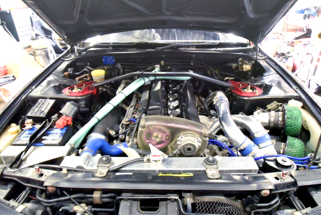 RB26 With HKS GT3 TWIN TURBO.