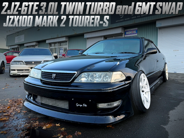 2JZ Twin Turbo and 6MT swapped JZX100 MARK 2.