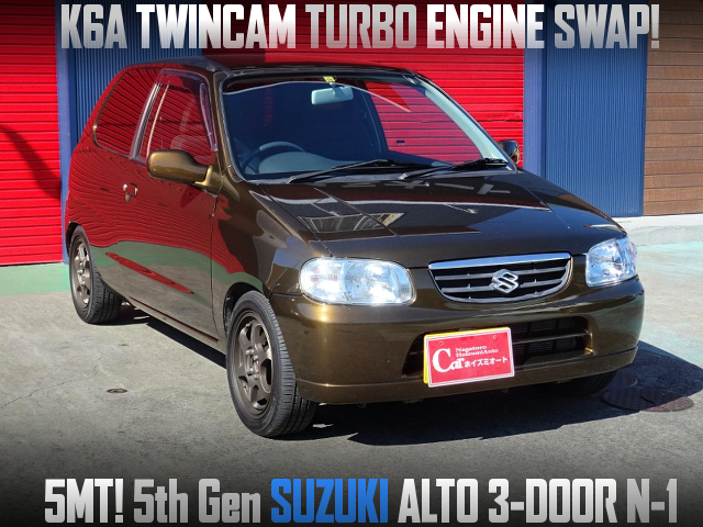 K6A twincam turbo engine swapped 5th Gen ALTO N-1.