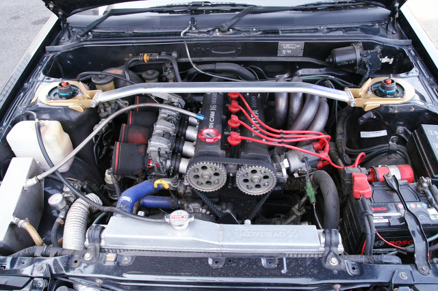 AE92 Late-model 4AGE swap,with FCR CARBS.