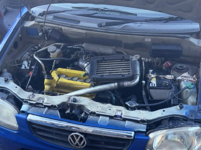 Naturally Aspirated K6A converted to turbo.