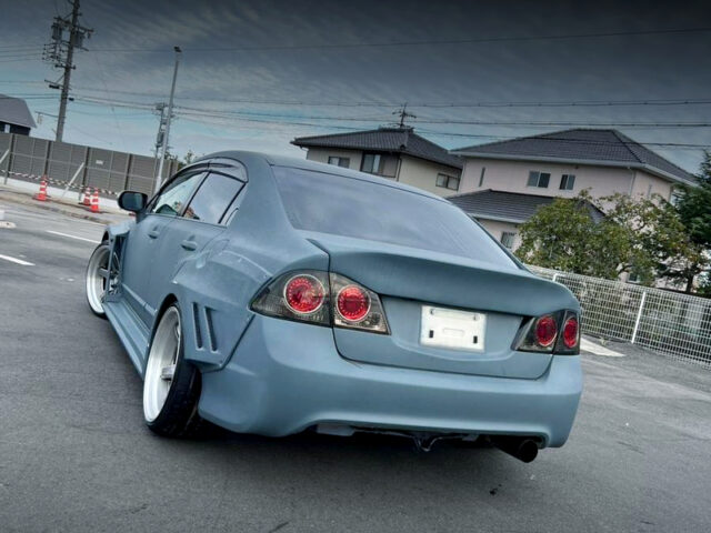 Rear exterior of FD2 CIVIC TYPE-R.
