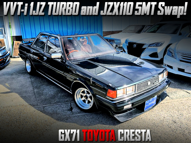 1JZ-GTE turbo and JZX110 5MT swapped GX71 CRESTA.