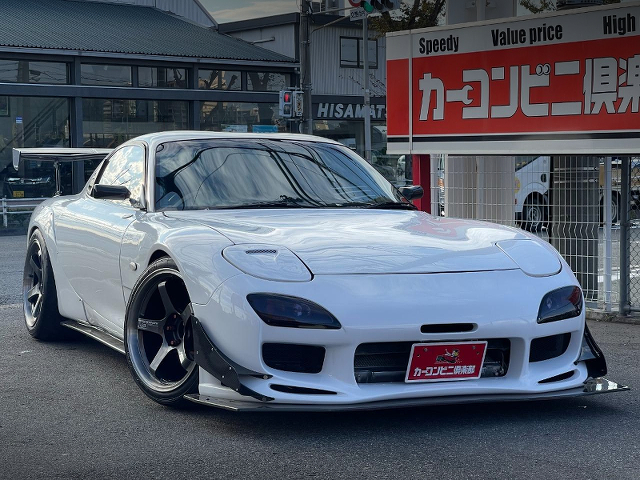 Front exterior of over 500HP FD3S RX-7.