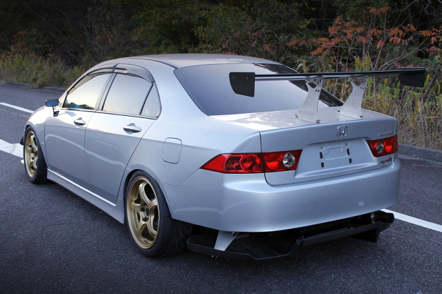 Rear left side exterior of CL7 ACCORD EURO-R.