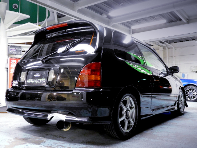 Rear exterior of EP91 STARLET GLANZA S.