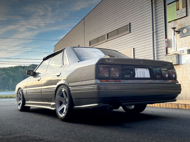 Rear exterior of R31 SKYLINE GT PASSAGE TWIN-CAM 24V TURBO.