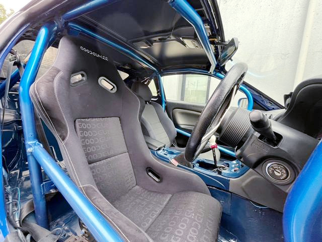 Full bucket seat and Roll Cage of WIDEBODY S15 SILVIA.