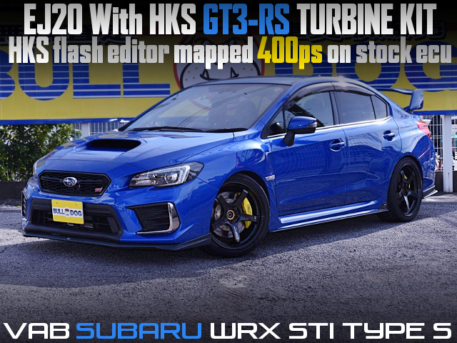 400PS GT3-RS Turbocharged VAB SUBARU WRX STI TYPE S.
