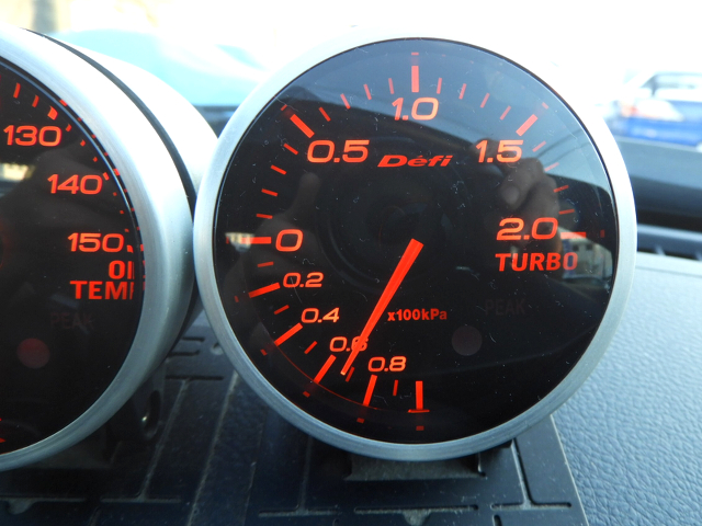 DEFI turbo gauge of Z33 Fairlady Z Version S.