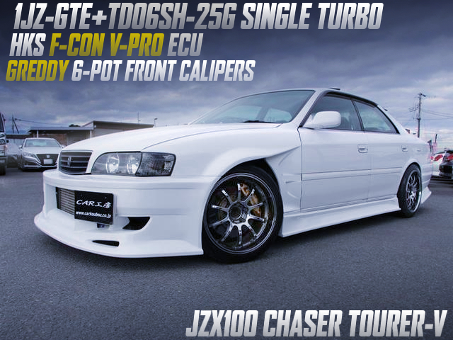 TD06SH-25G Turbo and F-CON V-PRO in JZX100 CHASER.
