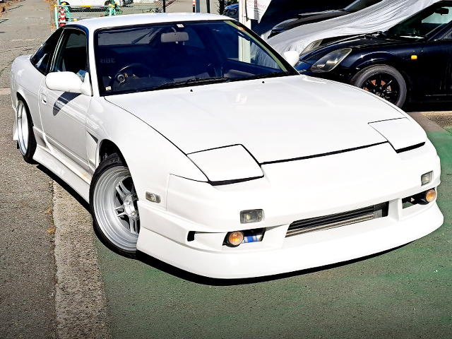 Front exterior of RPS13 NISSAN 180SX TYPE-X.