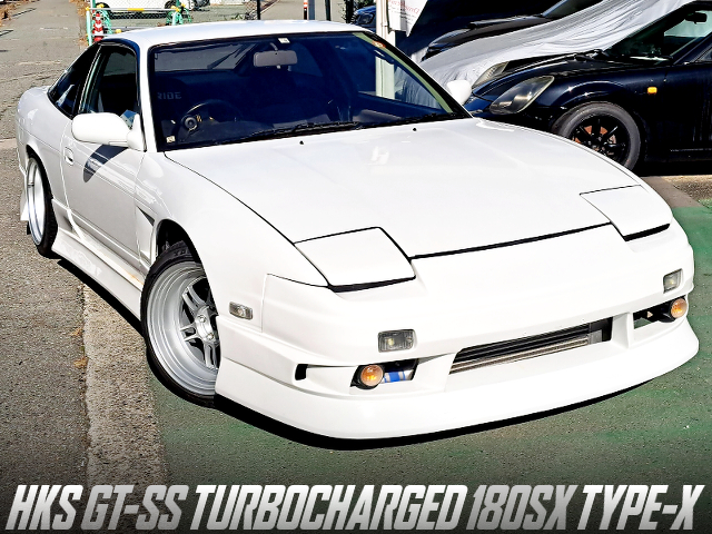 SR20DET with HKS GT-SS TURBINE, in RPS13 NISSAN 180SX TYPE-X.