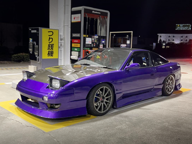 Front exterior of 180SX.