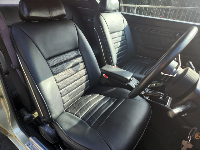 Interior seats of GT-R style C110 Kenmeri SKYLINE.