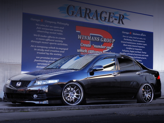 front exterior of Slammed Static CL7 ACCORD EURO-R.